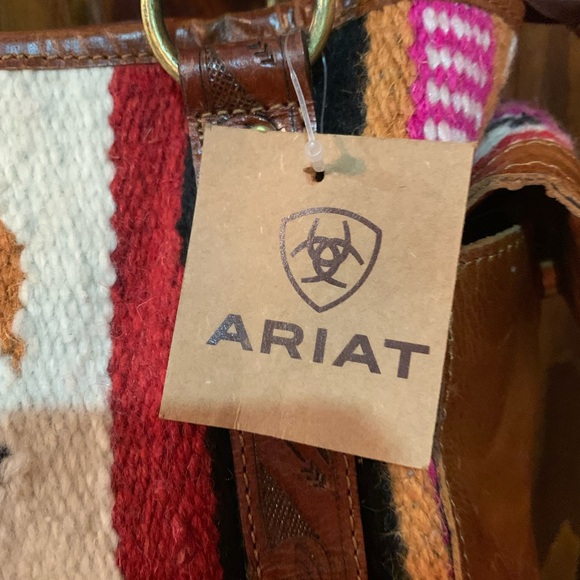 Ariat Women's Brown and Multicolor Shoulder Bag - Picture 11 of 11